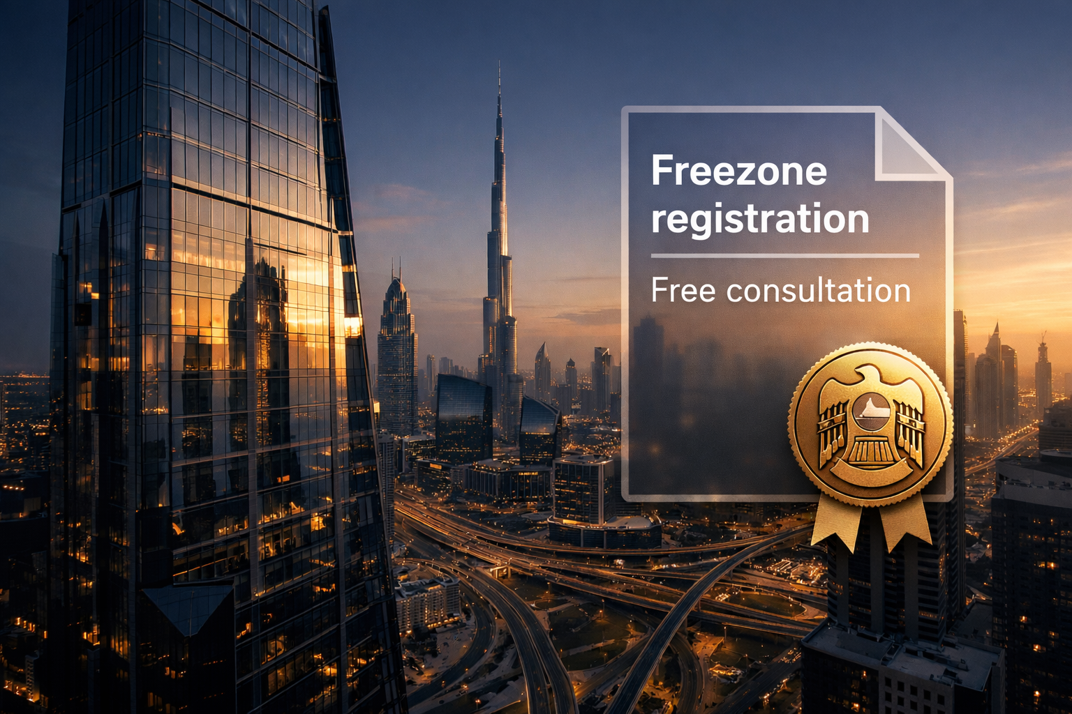 Freezone company registration in Dubai